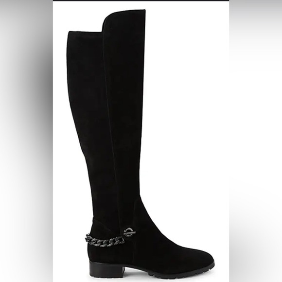 Karl Lagerfeld Shay boots black suede - Picture 1 of 6